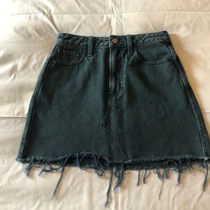 Abercrombie&Fitch Teal High-Waisted Skirt SZ 0